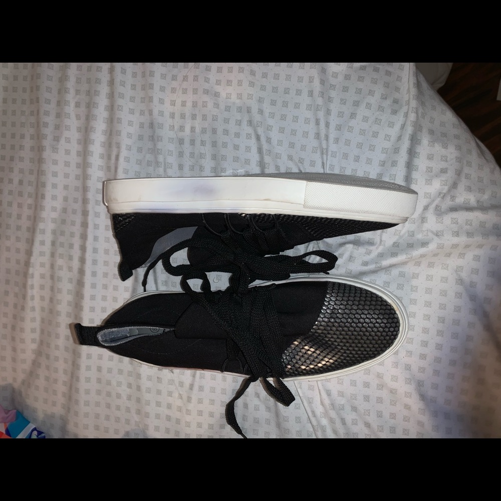 “lace up” type sneakers